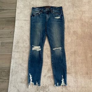 Joe’s Jeans Distressed Skinny Ankle Fit